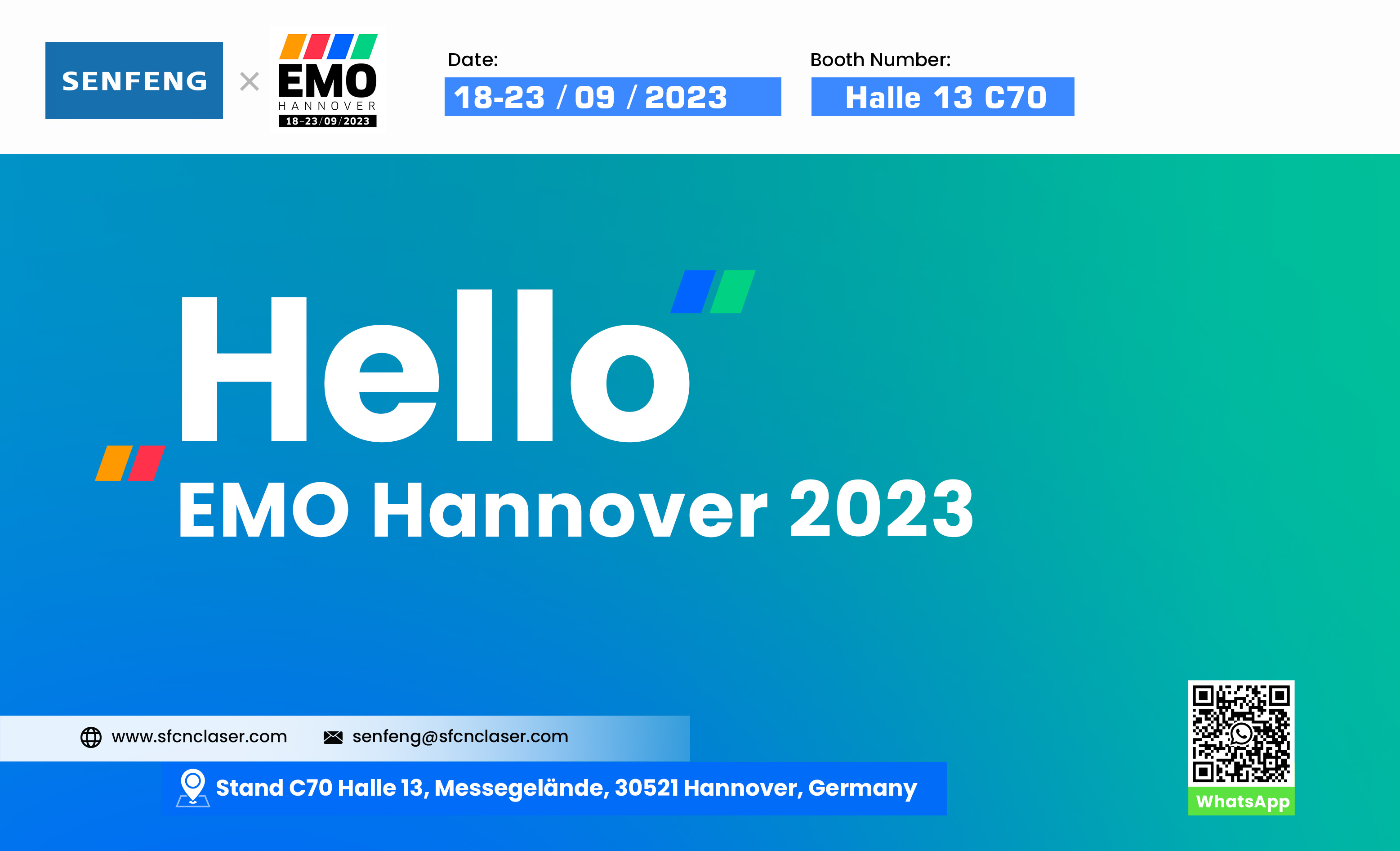  EMO Hannover SENFENG