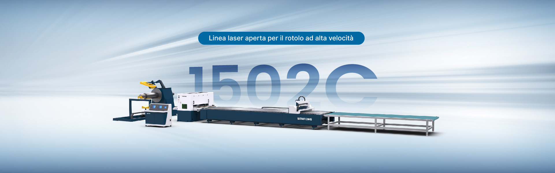 macchina da taglio laser alimentata a bobina