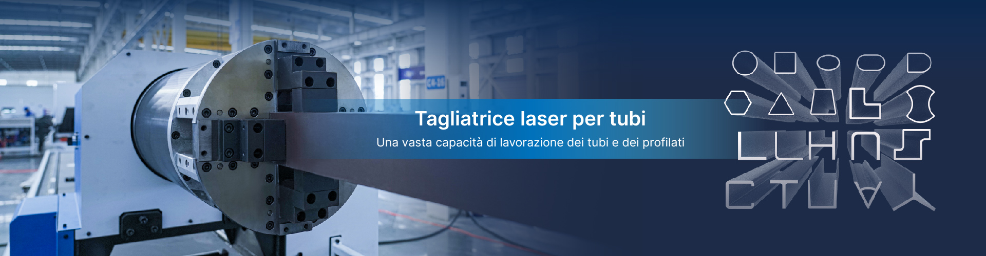 Macchina da taglio laser per tubi