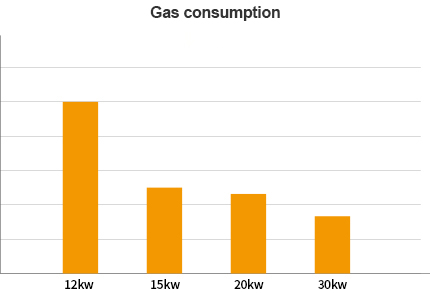 Consumo di gas