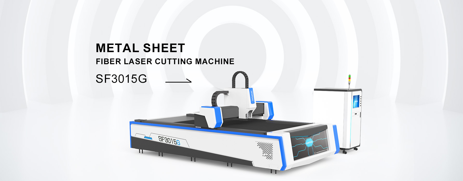 Macchina da taglio laser in acciaio aggiornata SF3015G3 