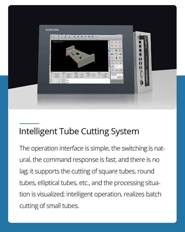 Sistema di taglio intelligente dei tubi