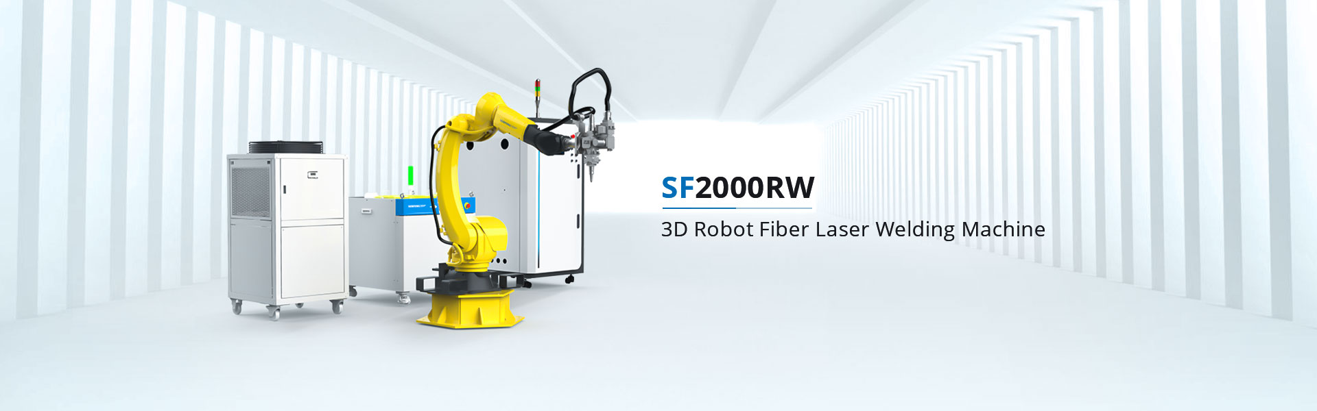 Saldatrice laser robotizzata 3D