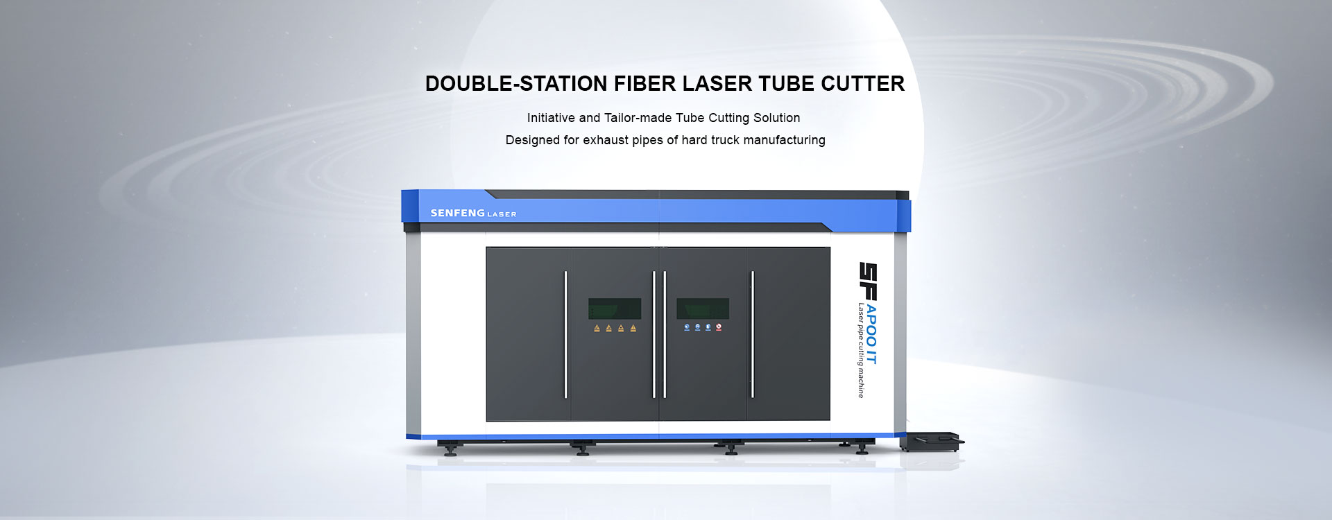 Tagliatubi laser a fibra a doppia stazione