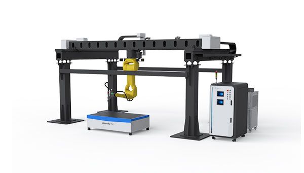 Sistema di taglio robotizzato 3D a 8 assi